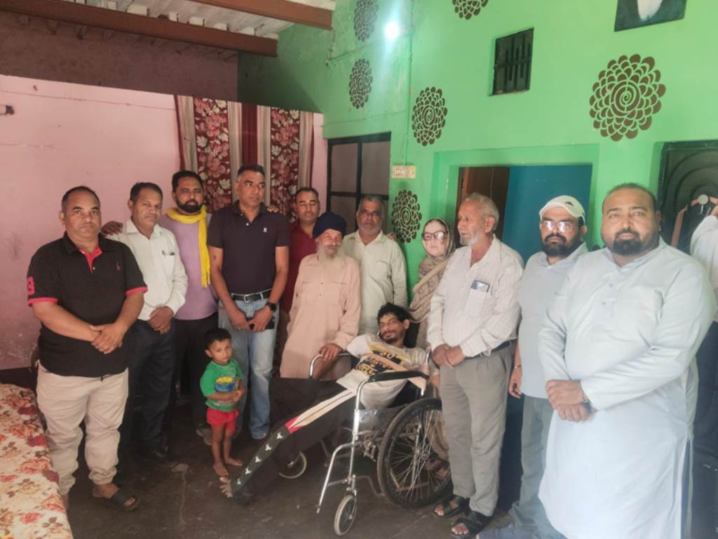 Birthday Celebrated by Gifting a Wheelchair
